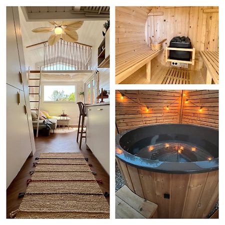 Tiny House Gaensebluemchen Villa Kirchanschoring ภายนอก รูปภาพ