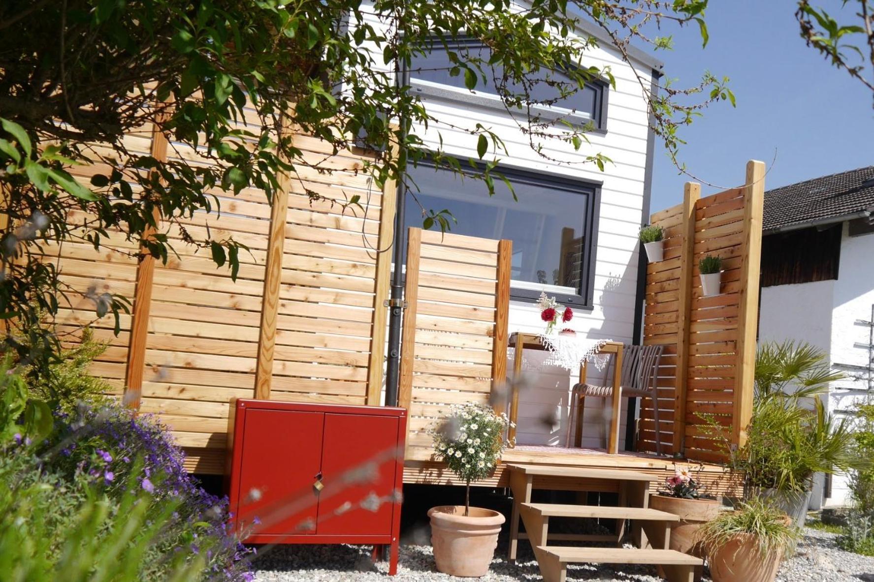 Tiny House Gaensebluemchen Villa Kirchanschoring ภายนอก รูปภาพ