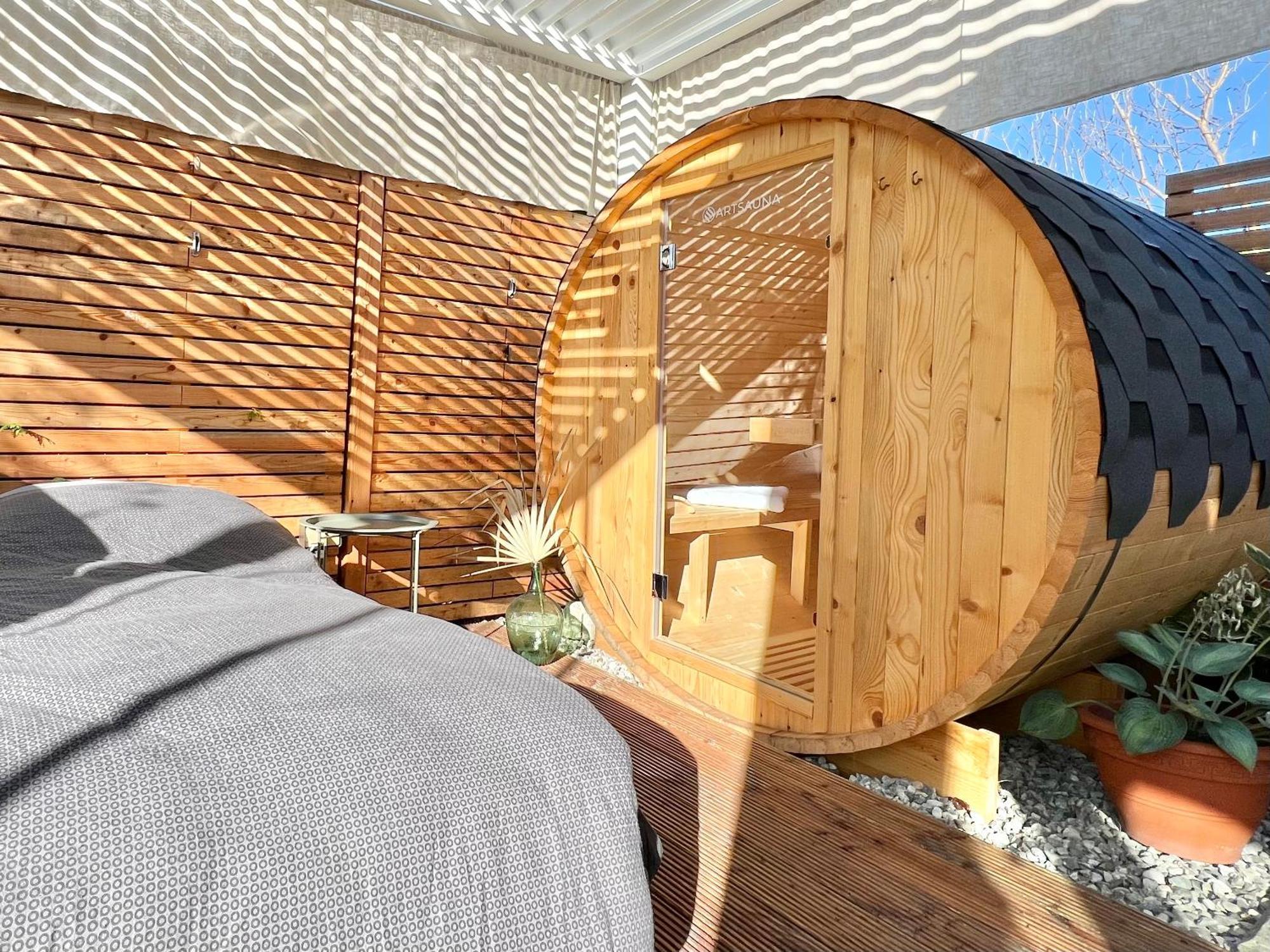 Tiny House Gaensebluemchen Villa Kirchanschoring ภายนอก รูปภาพ